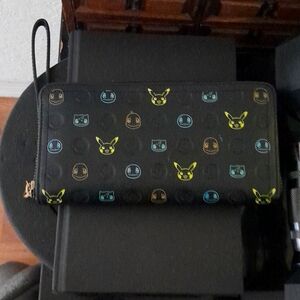 Official pokemon center x fossil wallet